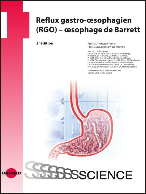 Title details for Reflux gastro-oesophagien (RGO)--oesophage de Barrett by Thorsten Pohle - Wait list